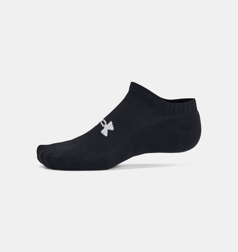 UA TC No Show 3-pack Black