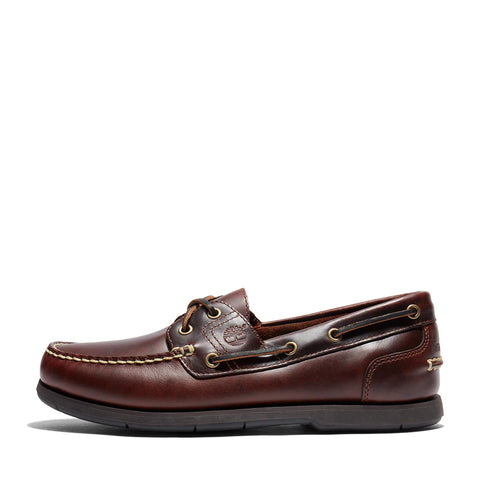 Classic Boat 2-Eye Medium Brown