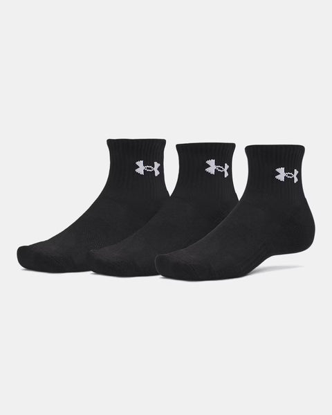 Performance Cotton 3P QTR Black