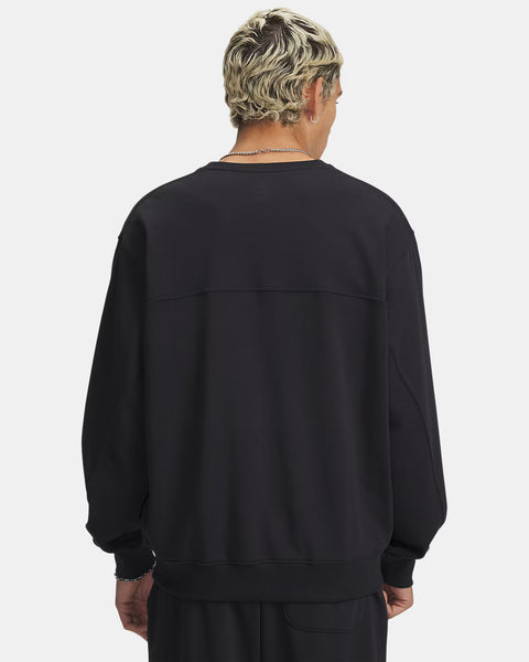 UA Rival LW Crew Schwarz