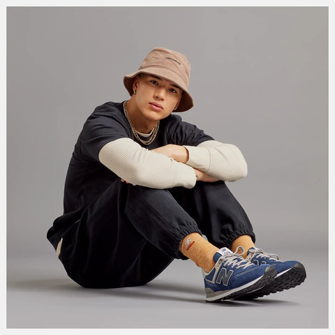 New Balance 574 Navy Blue ML574EVN