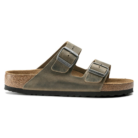 Arizona Soft Footbed Oiled Leather Faded Khaki