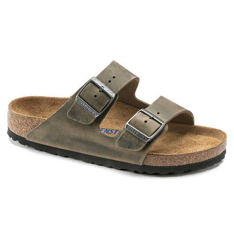 Arizona Soft Footbed Oiled Leather Faded Khaki