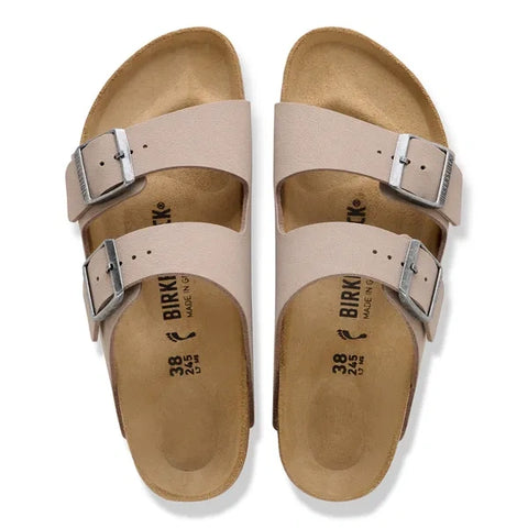Arizona Birko-Flor Nubuck Gray Taupe