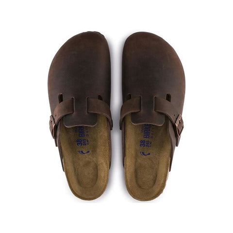 Boston Soft Footbed Oiled Leather