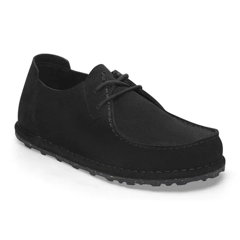 Utti Lace Suede Leather New Black