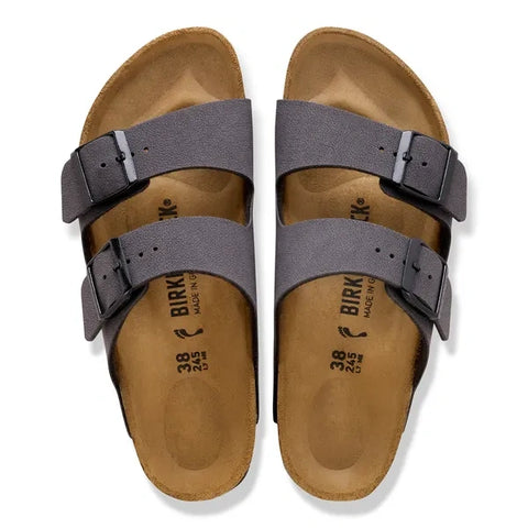 Arizona BS Velvet Gray | Black Buckles
