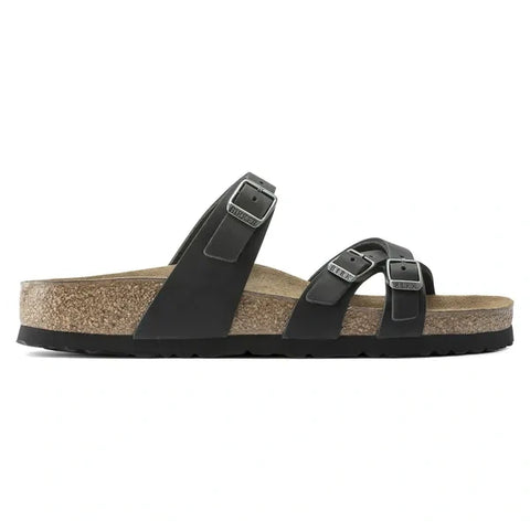 Franca Oiled Leather Black