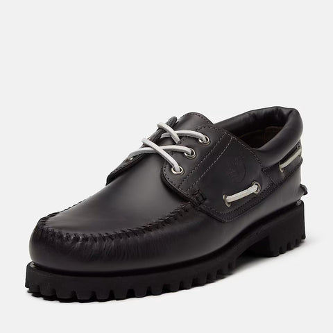 Auth Boat Shoe Black