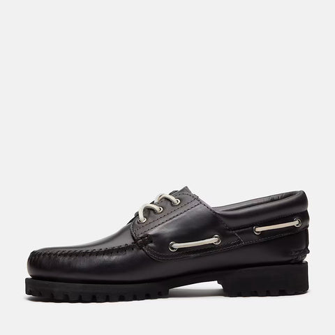 Auth Boat Shoe Black