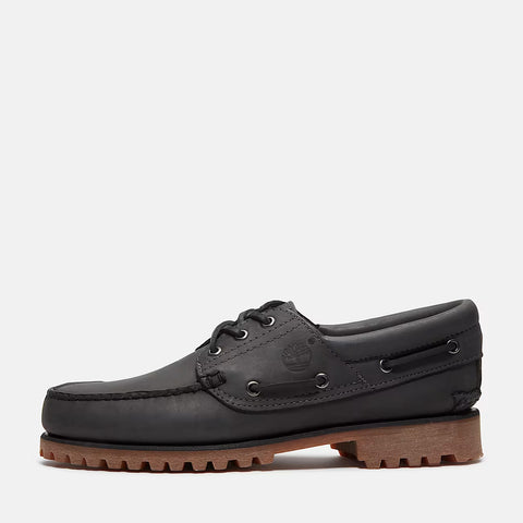 Auth Boat Shoe Dark Grey