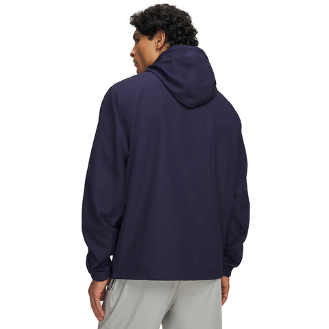 Rival Woven Windbreaker Midnight Navy