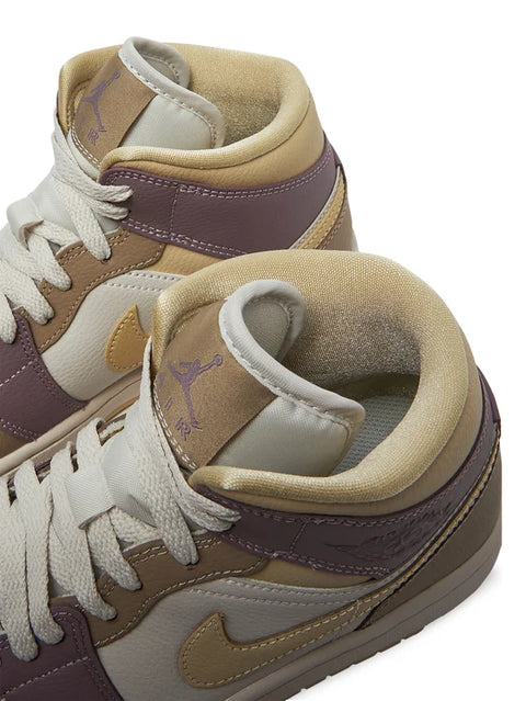 Air Jordan 1 Mid Team Gold Taupe