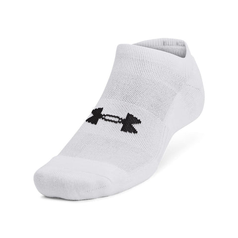 UA TC No Show 3-pack White