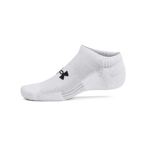 UA TC No Show 3-pack White