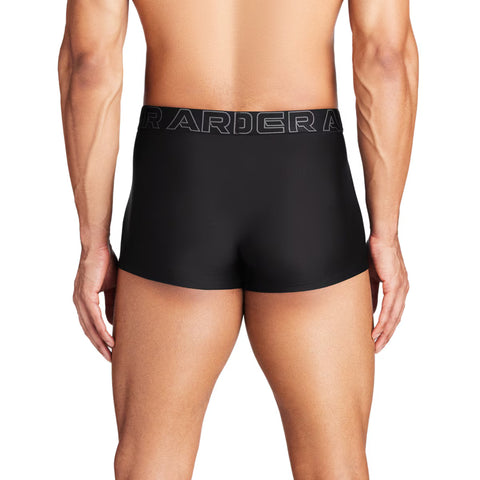 UA Performance Tech Solid 3in 3pk Black