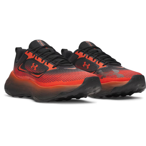 UA Pulse Schwarz | Dunkelorange
