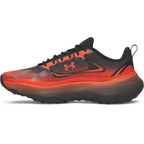 UA Pulse Schwarz | Dunkelorange